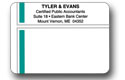 Matte Mail Labels Continuos